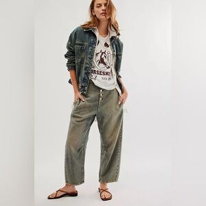 Free People Osaka Barrel Jeans